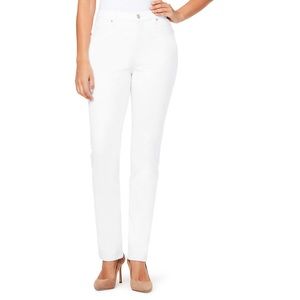 gloria vanderbilt white amanda jeans